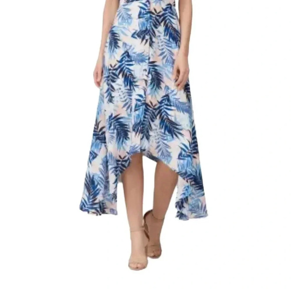 Slate & Willow Handkerchief Hem Sun Dress V-neck Straps Sleeveless Asymmetric S - Picture 4 of 14